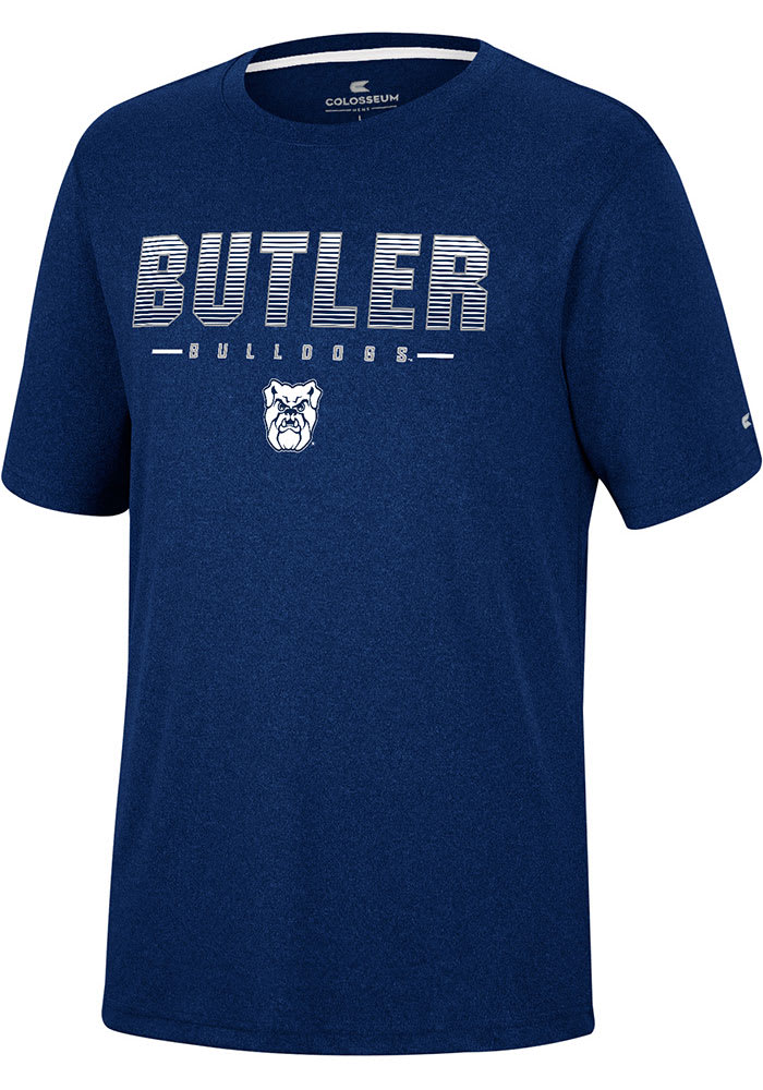 Colosseum Butler Bulldogs Youth Blue High Pressure Short Sleeve T-Shirt