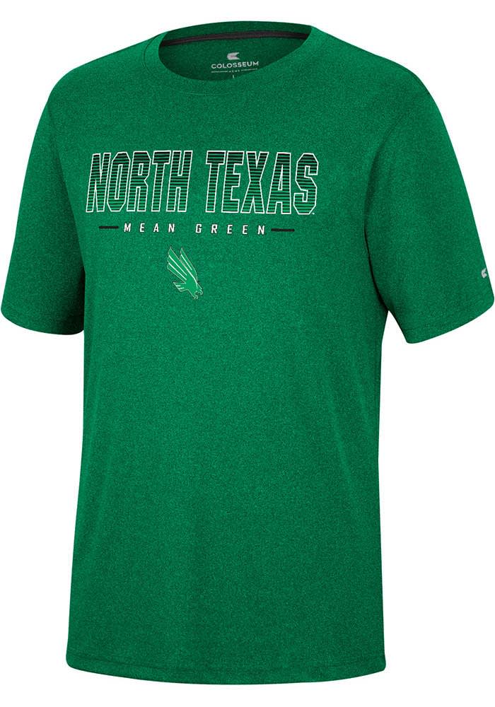 Colosseum North Texas Mean Green Youth Kelly Green High Pressure Short Sleeve T-Shirt