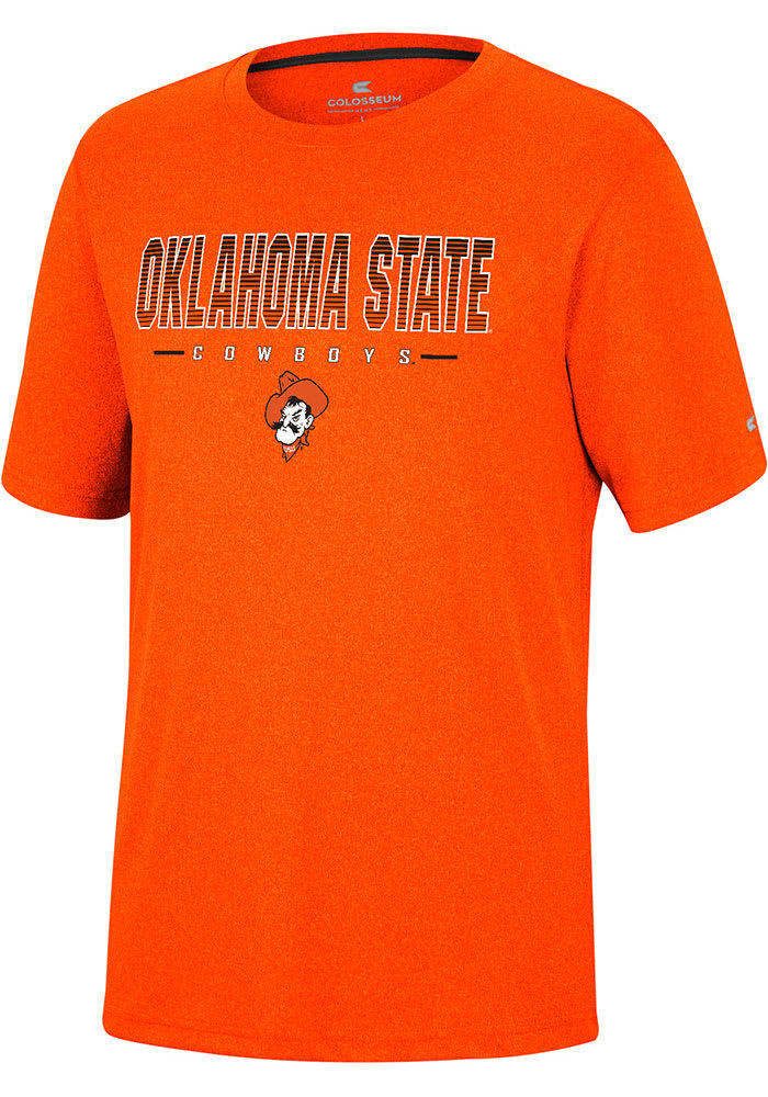 Colosseum Oklahoma State Cowboys Youth Orange High Pressure Short Sleeve T-Shirt