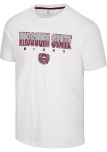 Colosseum Missouri State Bears White Crane Short Sleeve T Shirt