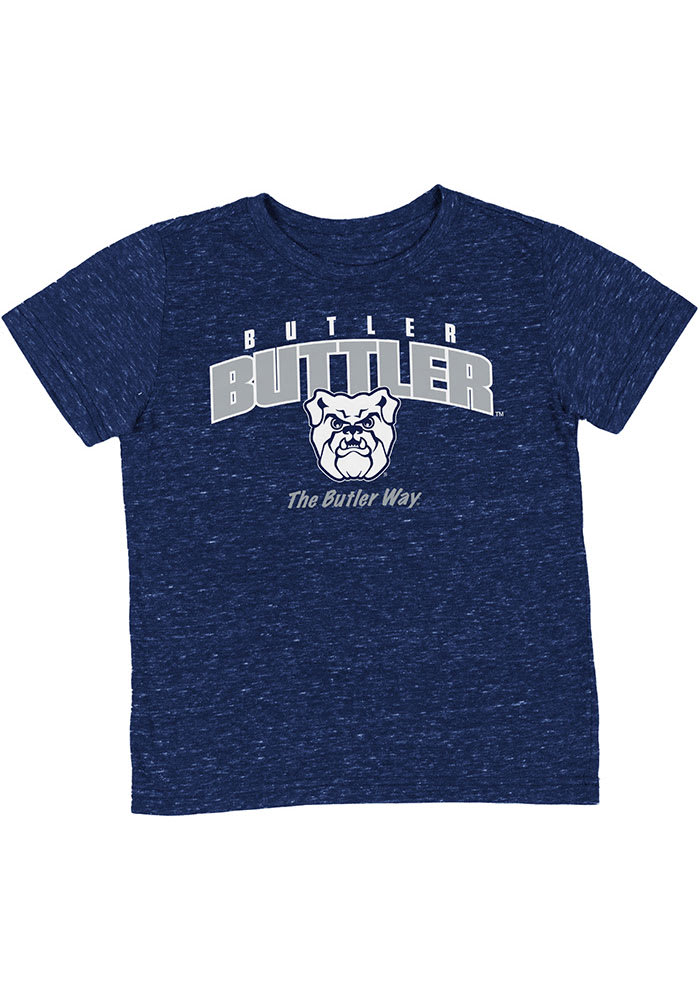 Colosseum Butler Bulldogs Toddler Blue Team Chant Short Sleeve T-Shirt