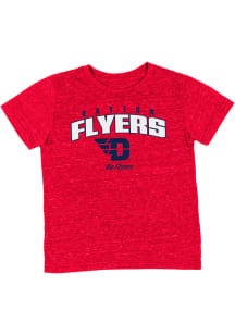 Colosseum Dayton Flyers Toddler Red Team Chant Short Sleeve T-Shirt
