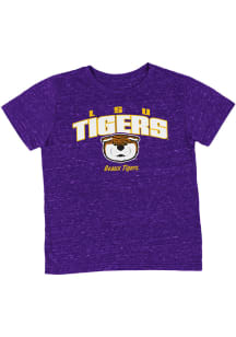 Colosseum LSU Tigers Toddler Purple Team Chant Short Sleeve T-Shirt
