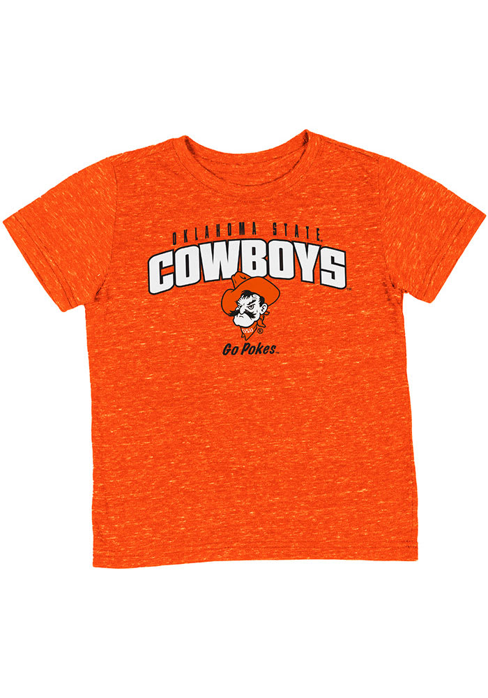 Colosseum Oklahoma State Cowboys Toddler Orange Team Chant Short Sleeve T-Shirt