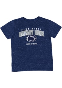 Toddler Penn State Nittany Lions Navy Blue Colosseum Team Chant Short Sleeve T-Shirt