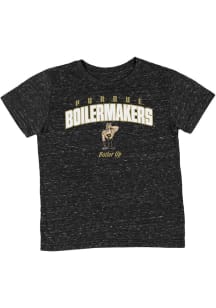 Toddler Purdue Boilermakers Black Colosseum Team Chant Short Sleeve T-Shirt