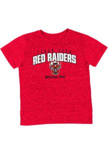 Colosseum Texas Tech Red Raiders Toddler Red Team Chant Short Sleeve T-Shirt