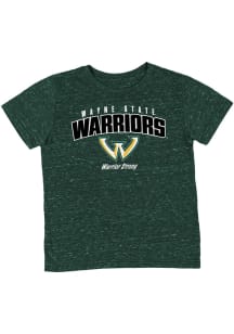 Colosseum Wayne State Warriors Toddler Green Team Chant Short Sleeve T-Shirt