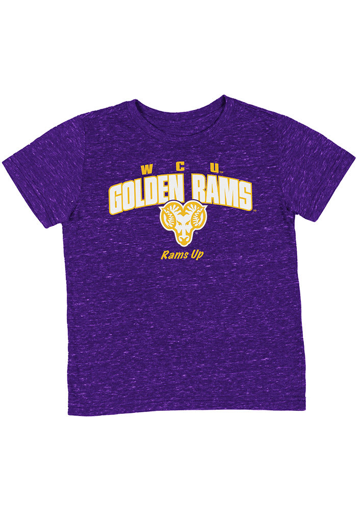 Colosseum West Chester Golden Rams Toddler Purple Team Chant Short Sleeve T-Shirt