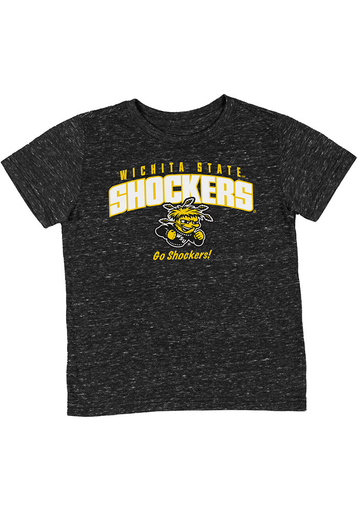 Colosseum Wichita State Shockers Toddler Black Team Chant Short Sleeve T-Shirt