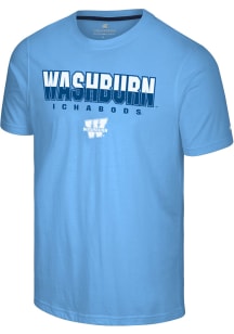 Colosseum Washburn Ichabods Light Blue Crane Short Sleeve T Shirt
