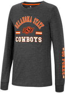 Colosseum Oklahoma State Cowboys Youth Black GCC SMU Roof Long Sleeve T-Shirt