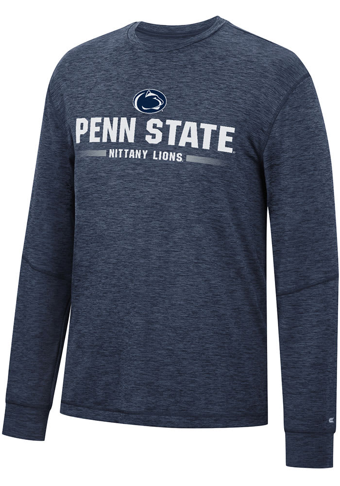 Colosseum Penn State Nittany Lions Navy Blue Tournament Long Sleeve T Shirt