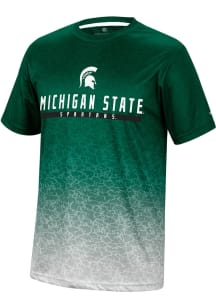 Colosseum Michigan State Spartans Green Walter Short Sleeve T Shirt