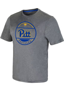 Colosseum Pitt Panthers Grey Larry Short Sleeve T Shirt