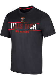 Colosseum Texas Tech Red Raiders Black Marty Short Sleeve T Shirt