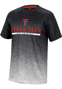 Colosseum Texas Tech Red Raiders Black Walter Short Sleeve T Shirt