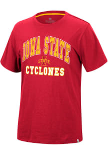Colosseum Iowa State Cyclones Cardinal Nice Marmot Short Sleeve T Shirt
