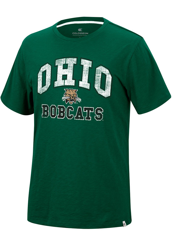 Colosseum Ohio Bobcats Green Nice Marmot Short Sleeve T Shirt