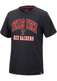 Colosseum Texas Tech Red Raiders Black Nice Marmot Short Sleeve T Shirt