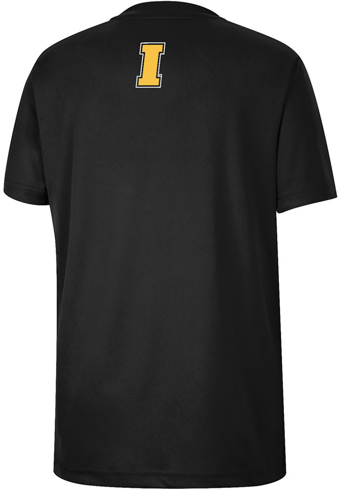 Colosseum Iowa Hawkeyes Youth Black GCC SMU George Short Sleeve T-Shirt