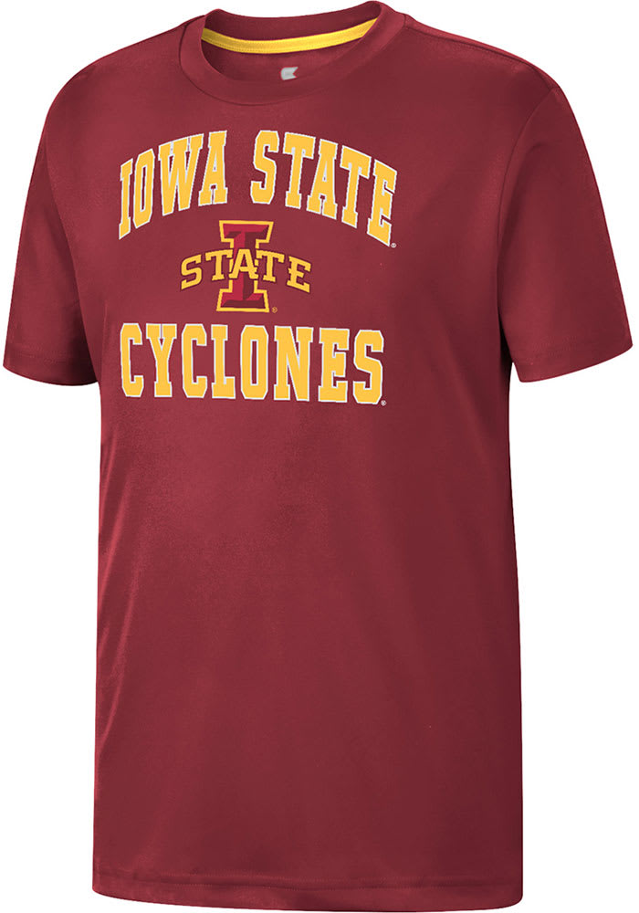 Colosseum Iowa State Cyclones Youth Cardinal GCC SMU George Short Sleeve T-Shirt