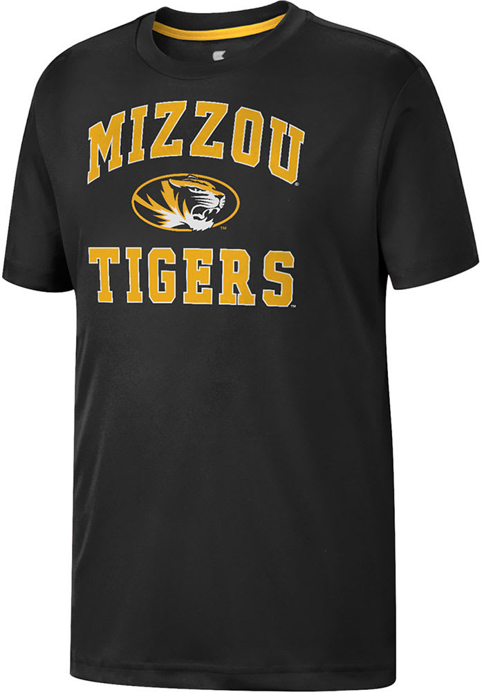 Colosseum Missouri Tigers Youth Black GCC SMU George Short Sleeve T-Shirt