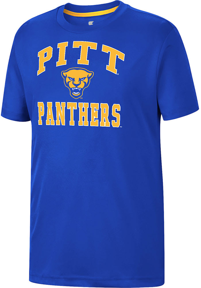 Colosseum Pitt Panthers Youth Blue GCC SMU George Short Sleeve T-Shirt