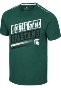 Colosseum Michigan State Spartans Green Iginition Short Sleeve T Shirt