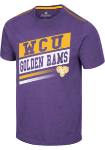 Colosseum West Chester Golden Rams Purple Iginition Short Sleeve T Shirt