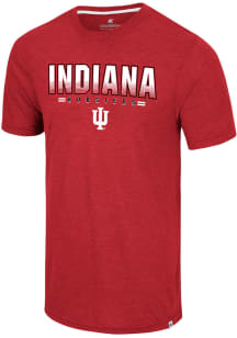 Colosseum Indiana Hoosiers Red Ticking Like This Short Sleeve T Shirt