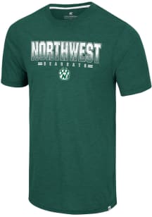 Colosseum Northwest Missouri State Bearcats Green Ticking Like This Short Sleeve T Shirt