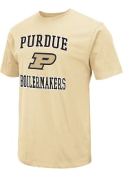 Colosseum Purdue Boilermakers Gold No 1 Short Sleeve T Shirt