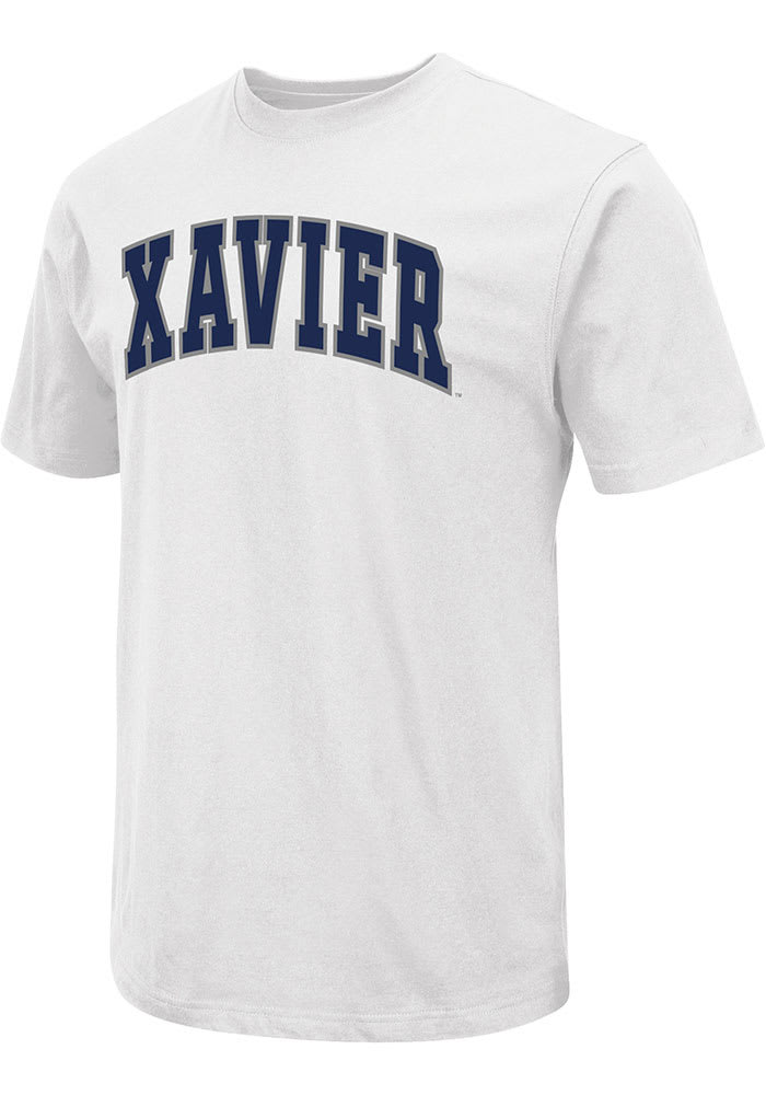 Colosseum Xavier Musketeers White Arch Name Short Sleeve T Shirt