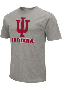 Colosseum Indiana Hoosiers Grey Name Drop Short Sleeve T Shirt