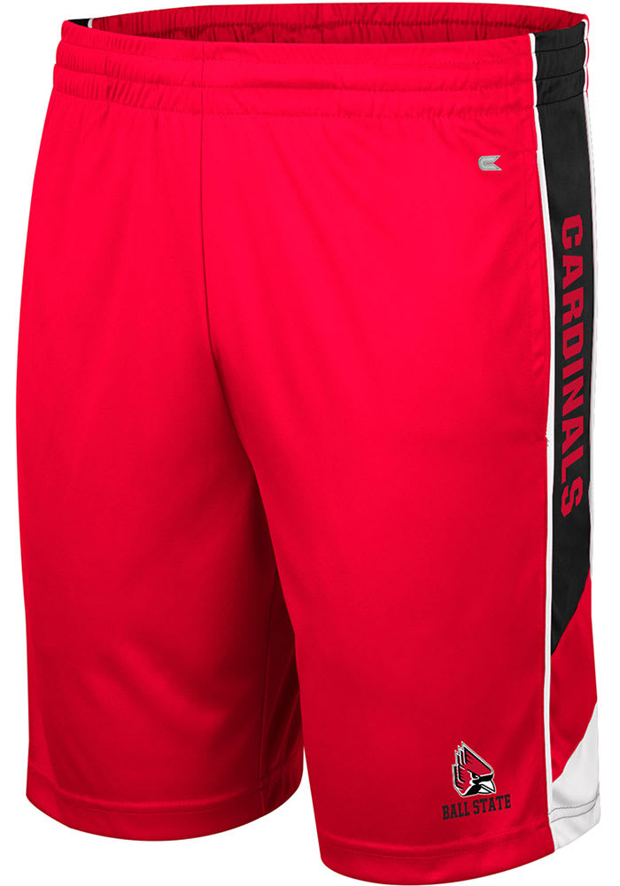 Colosseum Ball State Cardinals Youth Cardinal Pool Shorts