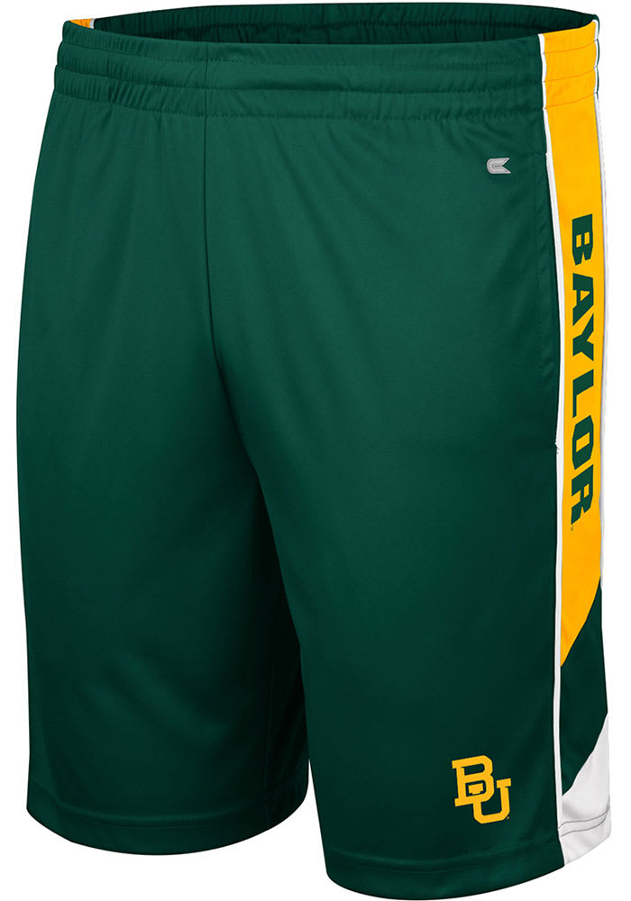 Colosseum Baylor Bears Youth Green Pool Shorts
