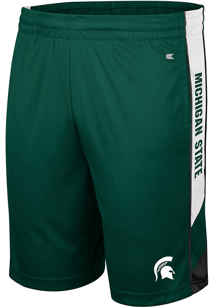Colosseum Michigan State Spartans Youth Green Pool Shorts