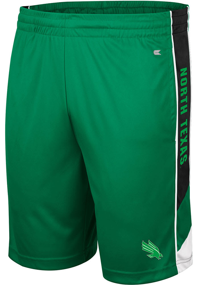 Colosseum North Texas Mean Green Youth Kelly Green Pool Shorts