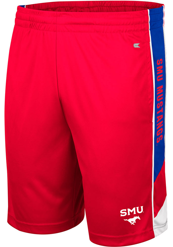 Colosseum SMU Mustangs Youth Red Pool Shorts