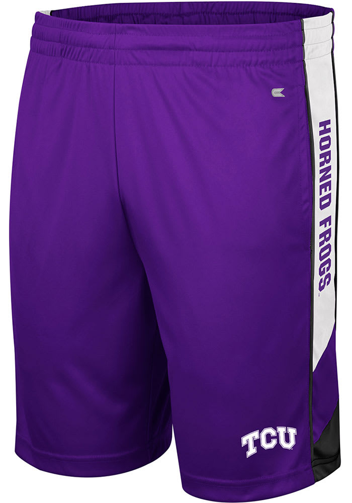 Colosseum TCU Horned Frogs Youth Purple Pool Shorts