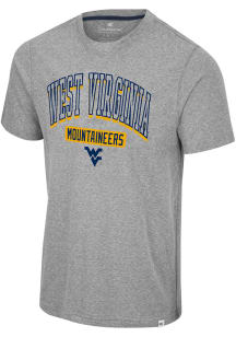 Colosseum West Virginia Mountaineers Grey Yeah, You Blend Short Sleeve Fashion T Shirt