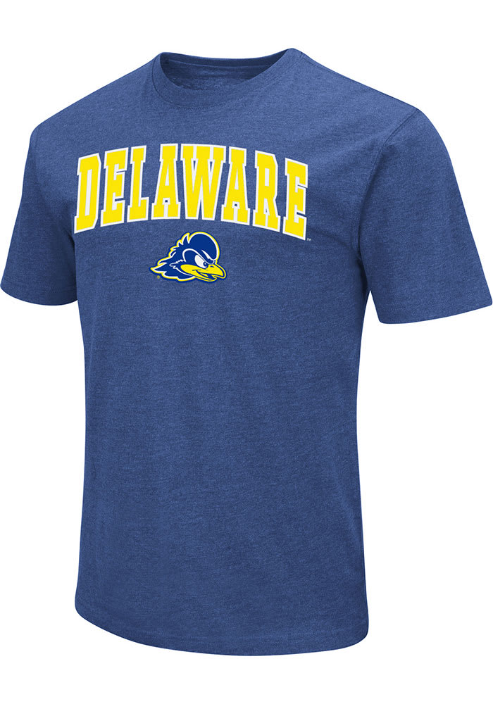 Colosseum Delaware Fightin' Blue Hens Blue Playbook Short Sleeve T Shirt