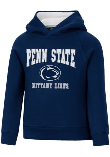 Toddler Penn State Nittany Lions Navy Blue Colosseum Chimney Long Sleeve Hooded Sweatshirt