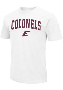 Colosseum Eastern Kentucky Colonels White Playbook Short Sleeve T Shirt