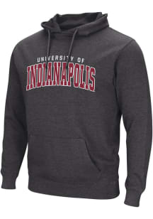 Colosseum Indianapolis Greyhounds Mens Black CAMPUS Long Sleeve Hoodie