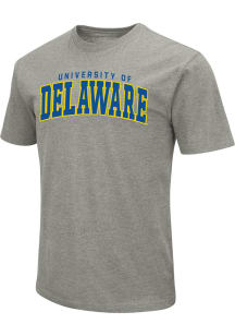 Colosseum Delaware Fightin' Blue Hens Grey Playbook Short Sleeve T Shirt