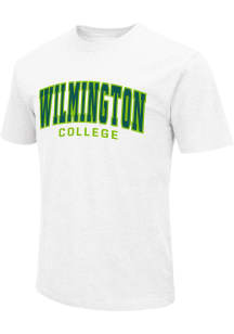 Colosseum Wilmington College Quakers White Playbook Short Sleeve T Shirt