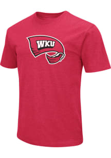 Colosseum Western Kentucky Hilltoppers Red Playbook Short Sleeve T Shirt