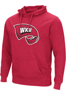 Colosseum Western Kentucky Hilltoppers Mens Red CAMPUS Long Sleeve Hoodie